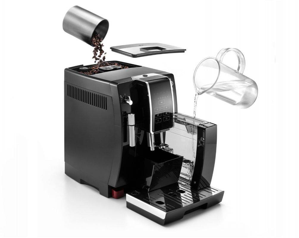 Fully Automatic Coffee Machine (Black 