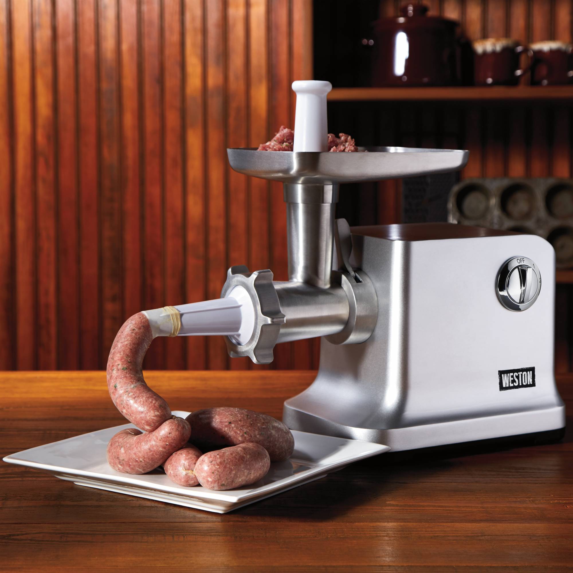 Hamilton Beach 78403SAU Professional Die Cast Meat Grinder & Sausage