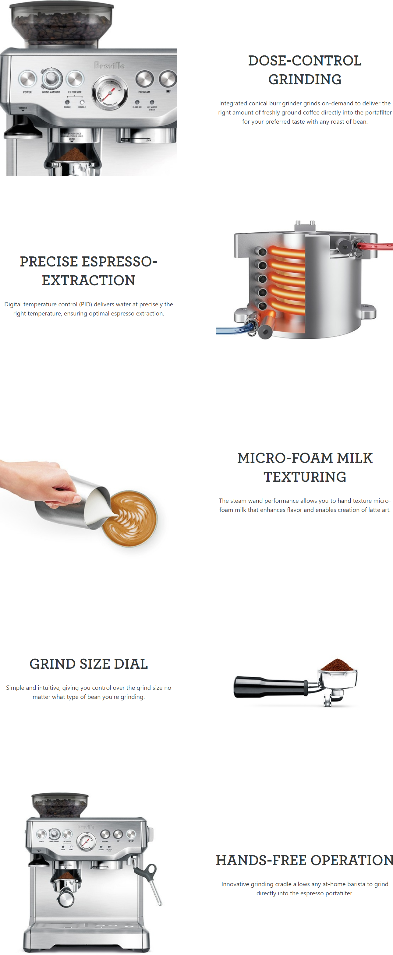 Breville BES870 Barista Express 