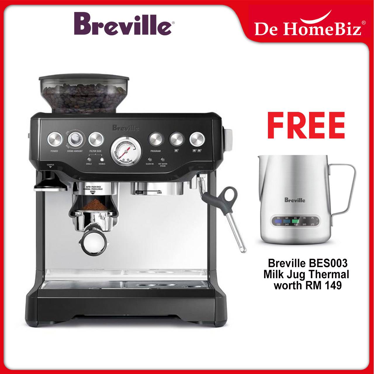 Breville BES870CRN Barista Express 