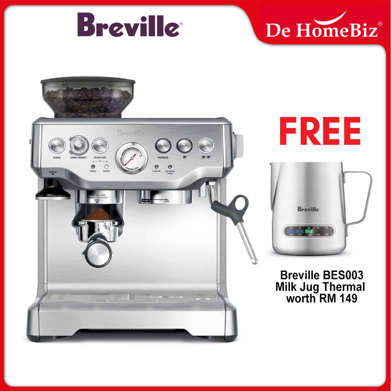 Breville BES870CRN Barista Express 