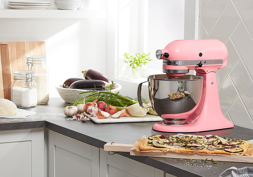 KitchenAid 5KSM150PS Artisan 4.8L TiltHead Stand Mixer (Guava Glaze