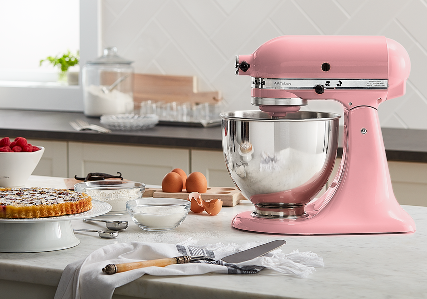 KitchenAid 5KSM150PS Artisan 4.8L TiltHead Stand Mixer (Guava Glaze