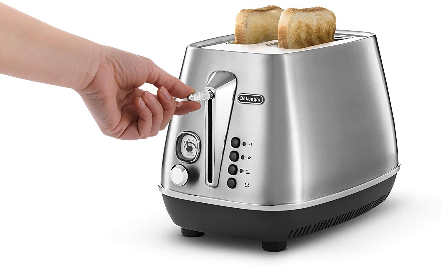 Delonghi Distinta X Kettle Toaster (Brushed Metal) KBI2001.M CTI2103.M