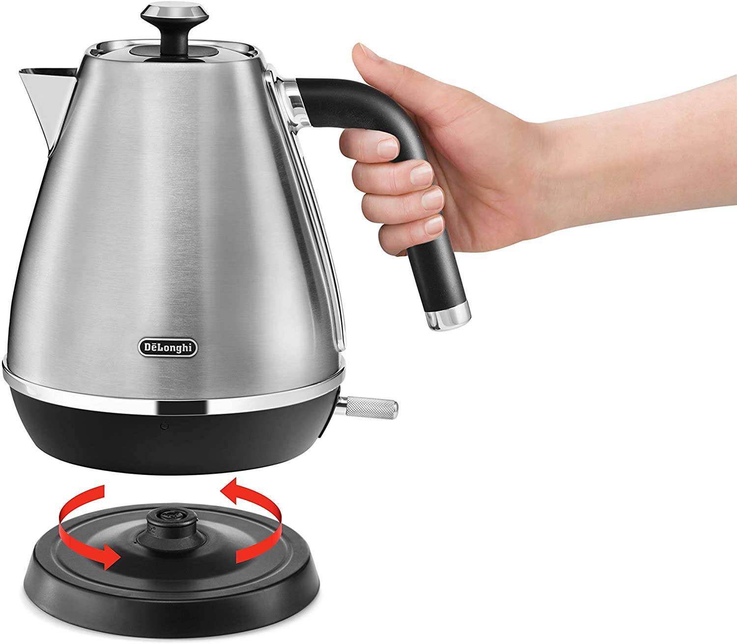 Delonghi Distinta X Kettle Toaster (Brushed Metal) KBI2001.M CTI2103.M